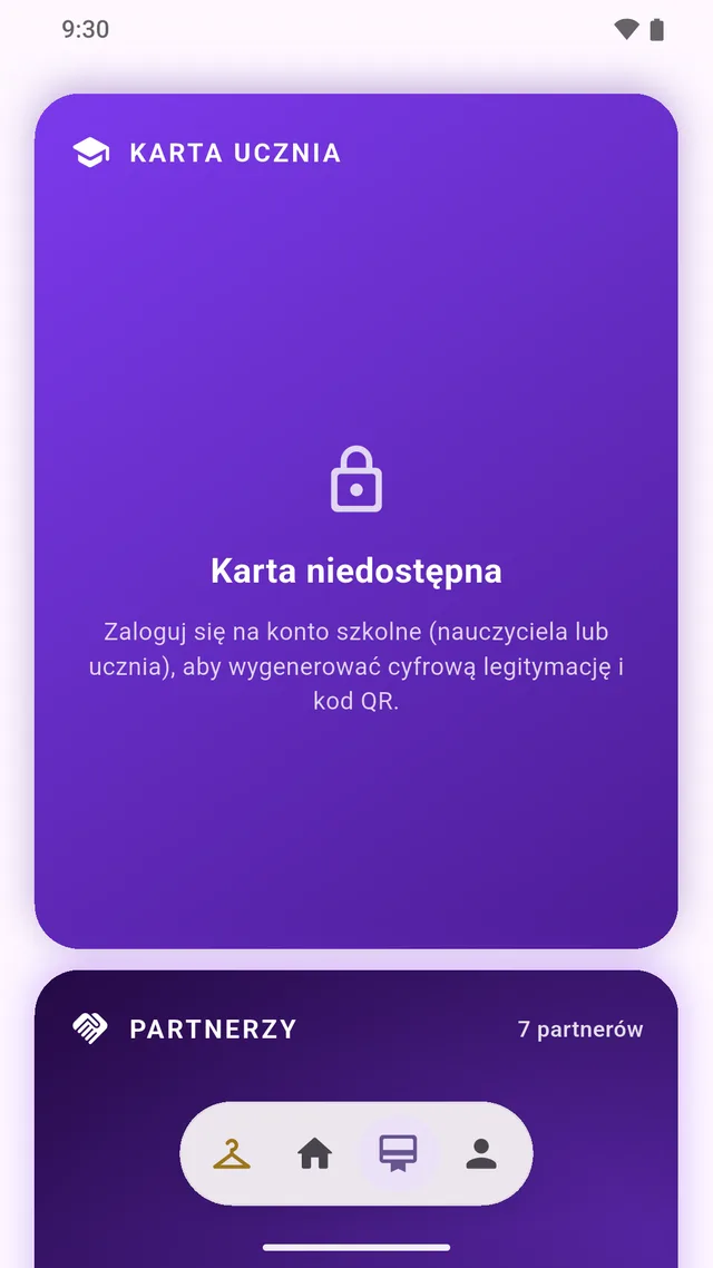 Karta ucznia z kodem QR